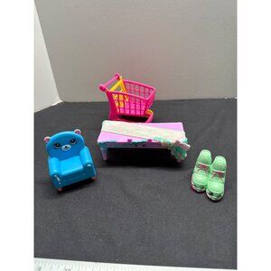 Shopkins Happy Places Decor Toy Set McDonalds 2018 Moose Miniature Furniture & A